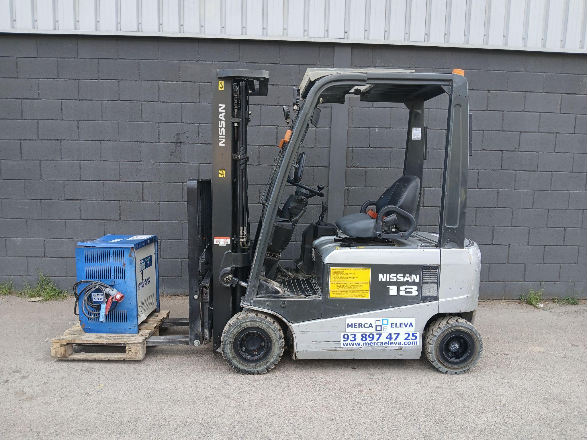 Nissan JAG1N1L18Q CARRETILLA ELEVADORA ELECTRICA 1800 KG