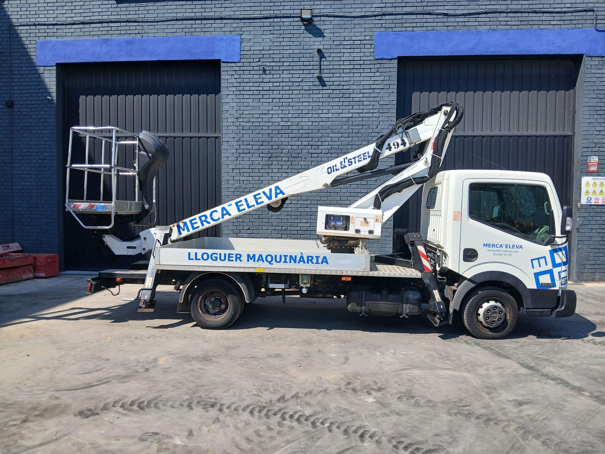 Oil & Steel SCORPION 1490 CAMION CESTA TELESCOPICO ALUMINIO 15 MT