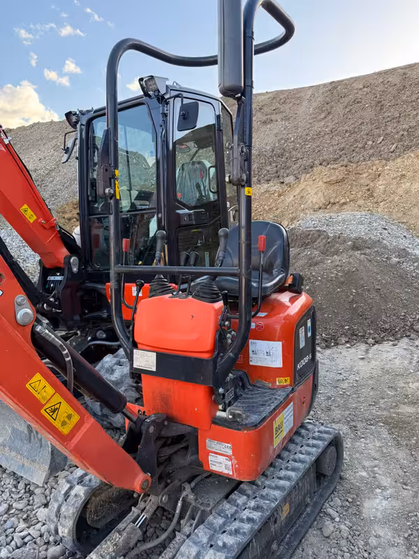 Miniexcavadora Kubota K 008-5