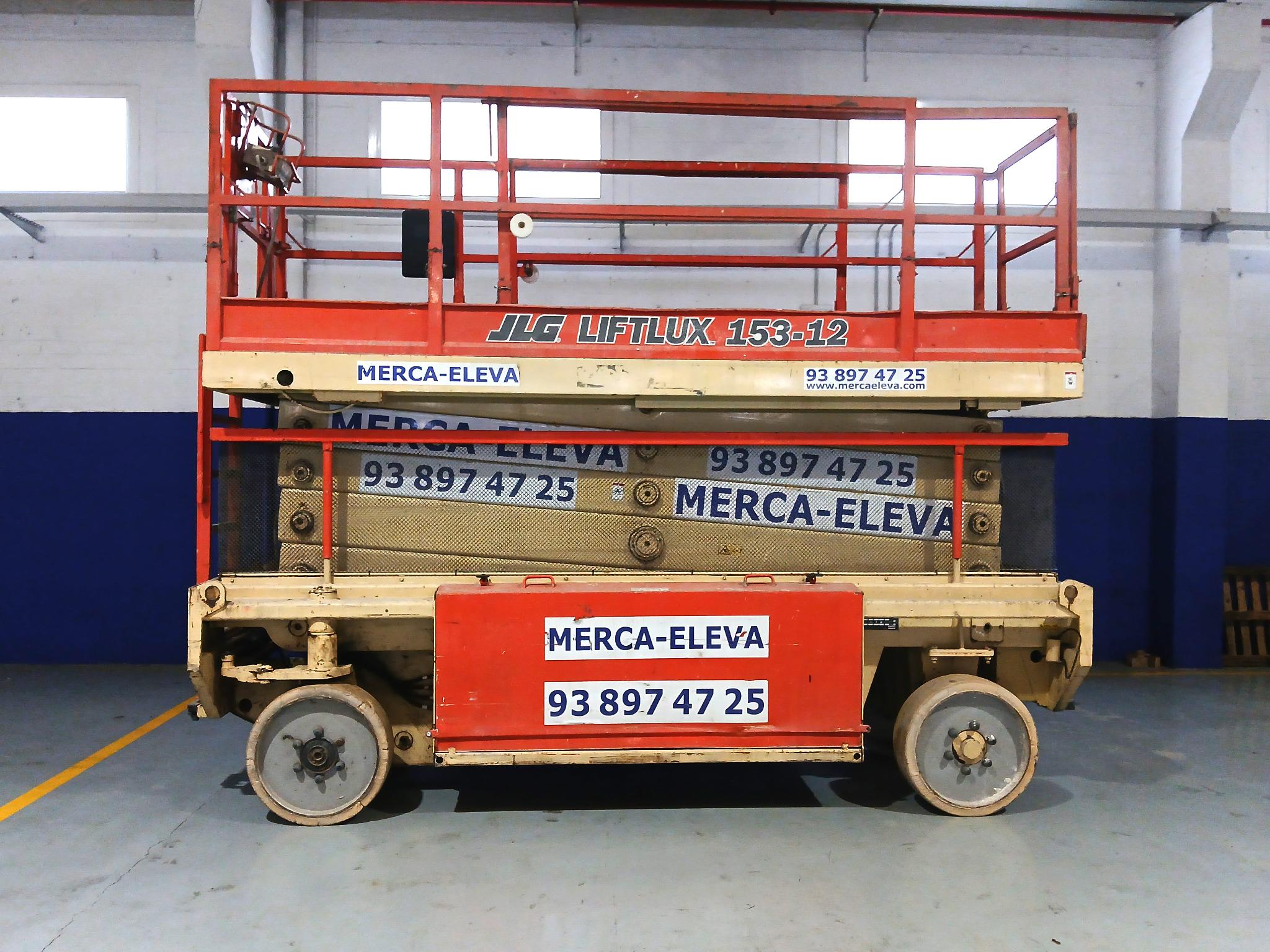 JLG 153-12 PLATAFORMA TIJERA ELECTRICA 17 MT