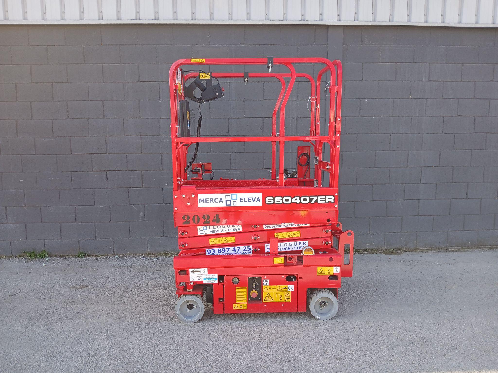 LGMG SS0407ER PLATAFORMA TIJERA ELECTRICA 6 MT