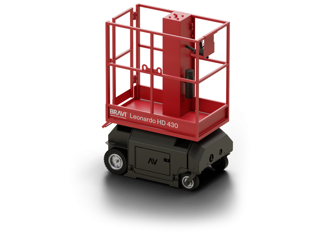 PLATAFORMA ELEVADORA BRAVI LEONARDO HD 430
