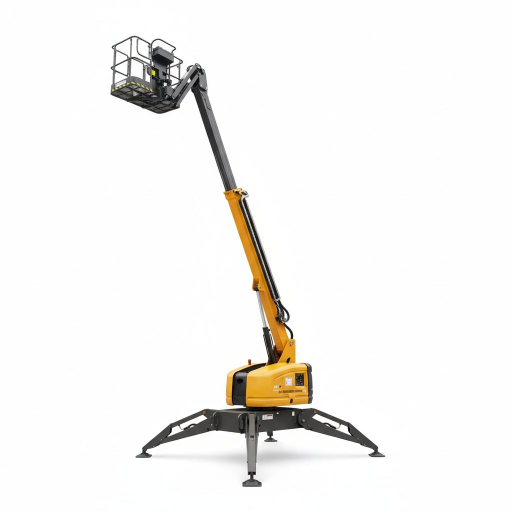 Plataforma Articulada Eléctrica 16m con jib