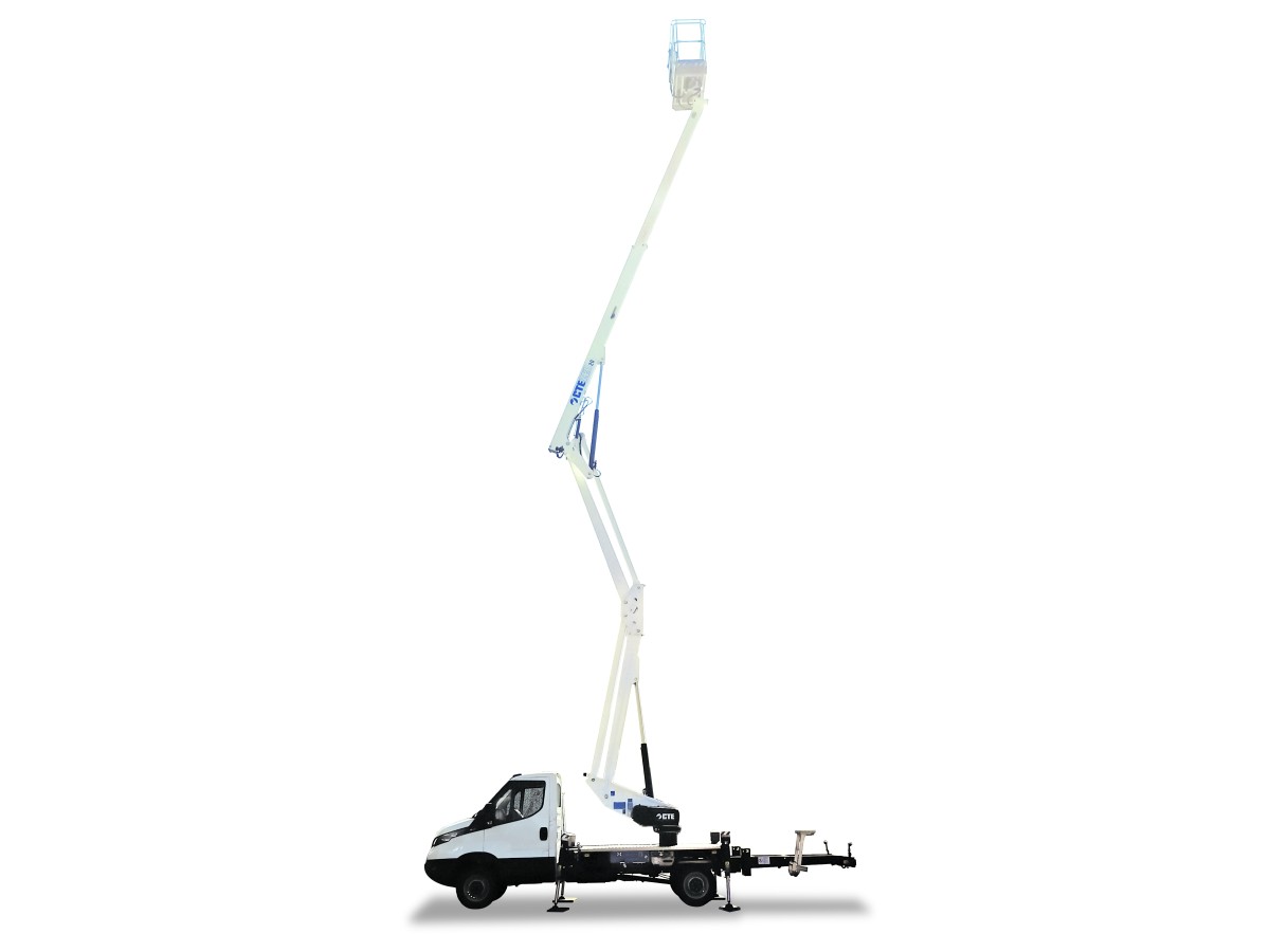 Plataforma sobre camión articulada CTE ZED 20.4 HN IVECO