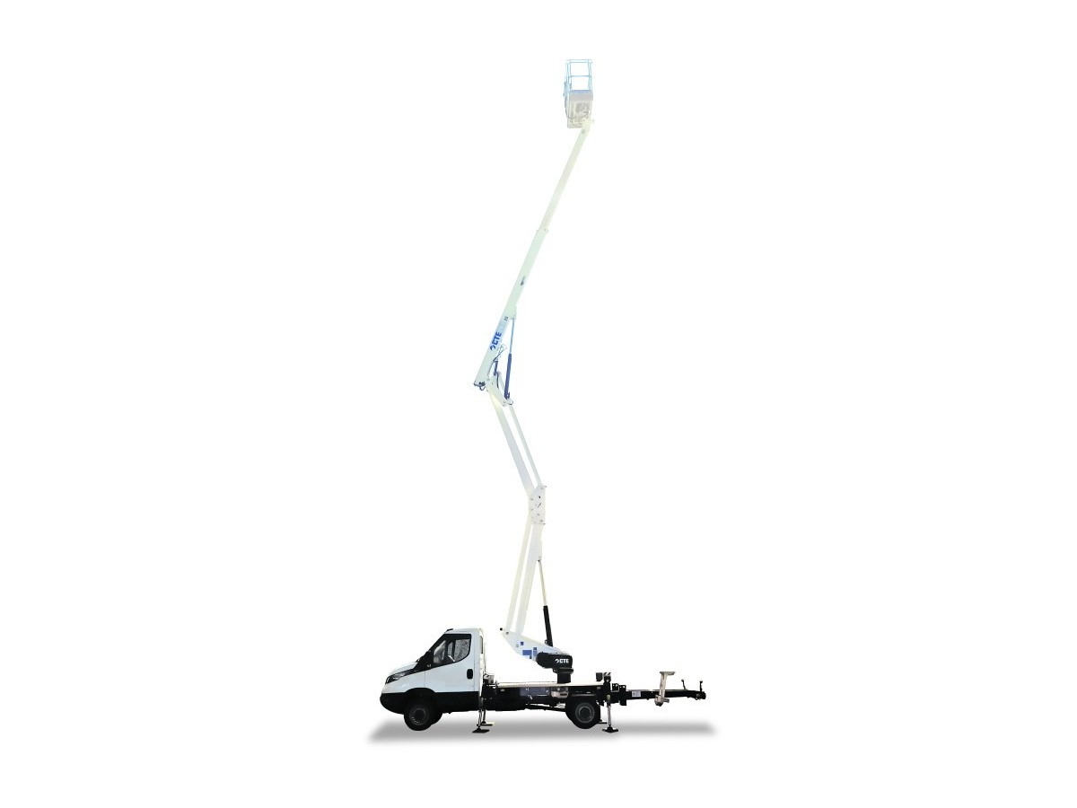 Plataforma sobre camión articulada CTE ZED 20.4 HN IVE FIB AIS