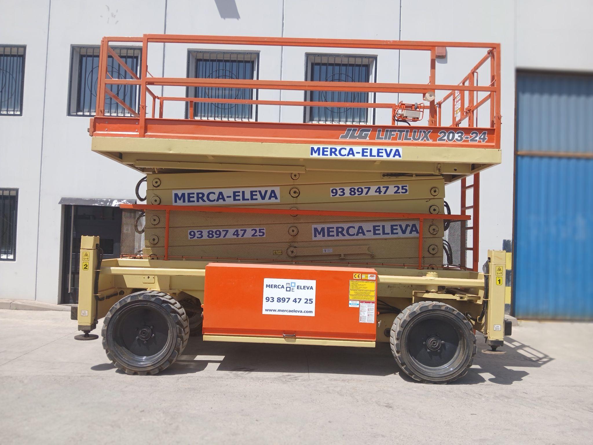 JLG SL203-204 PLATAFORMA TIJERA DIESEL 18 MT