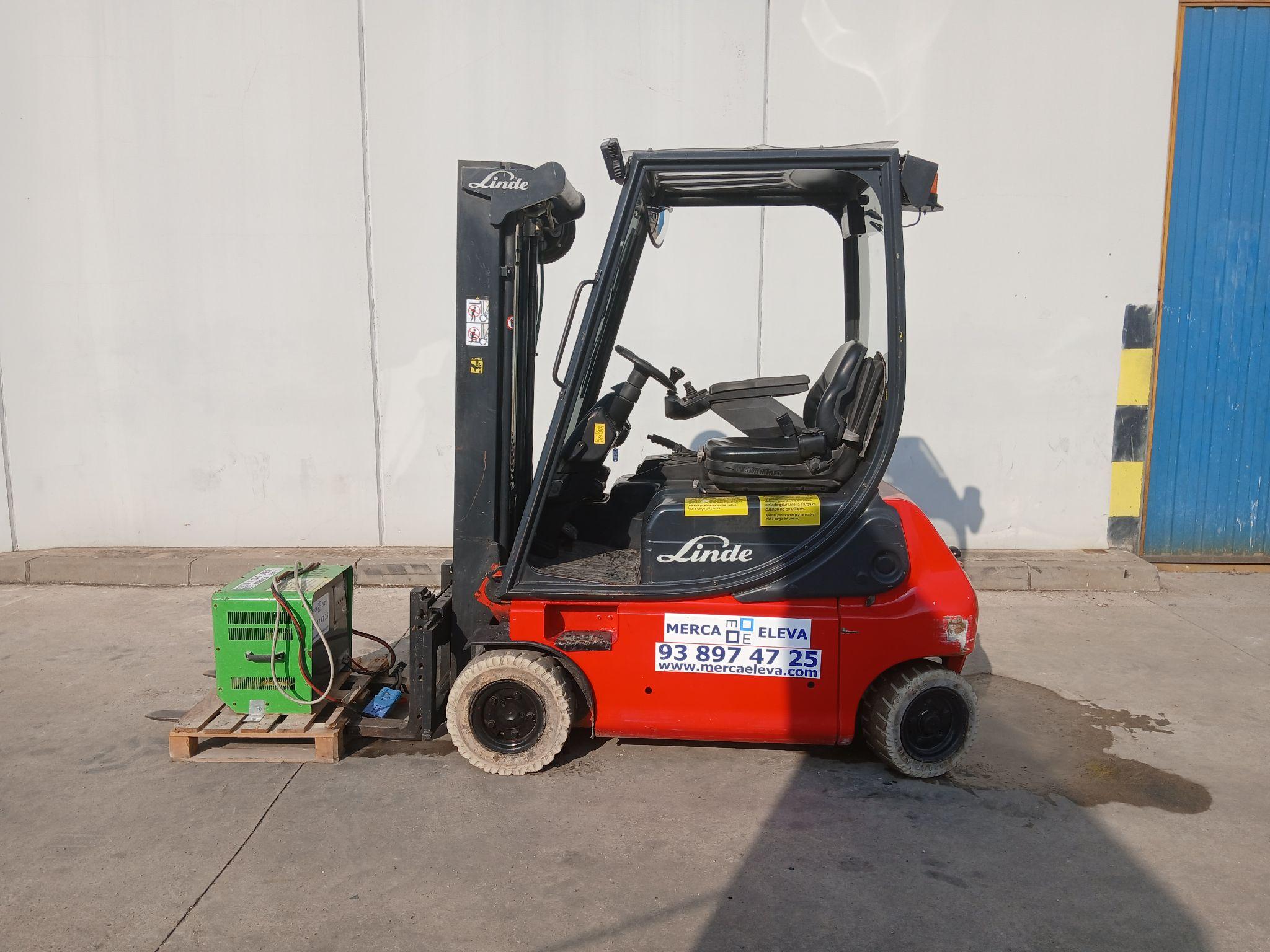 Linde E16P-02 CARRETILLA ELEVADORA ELECTRICA 1600 KG
