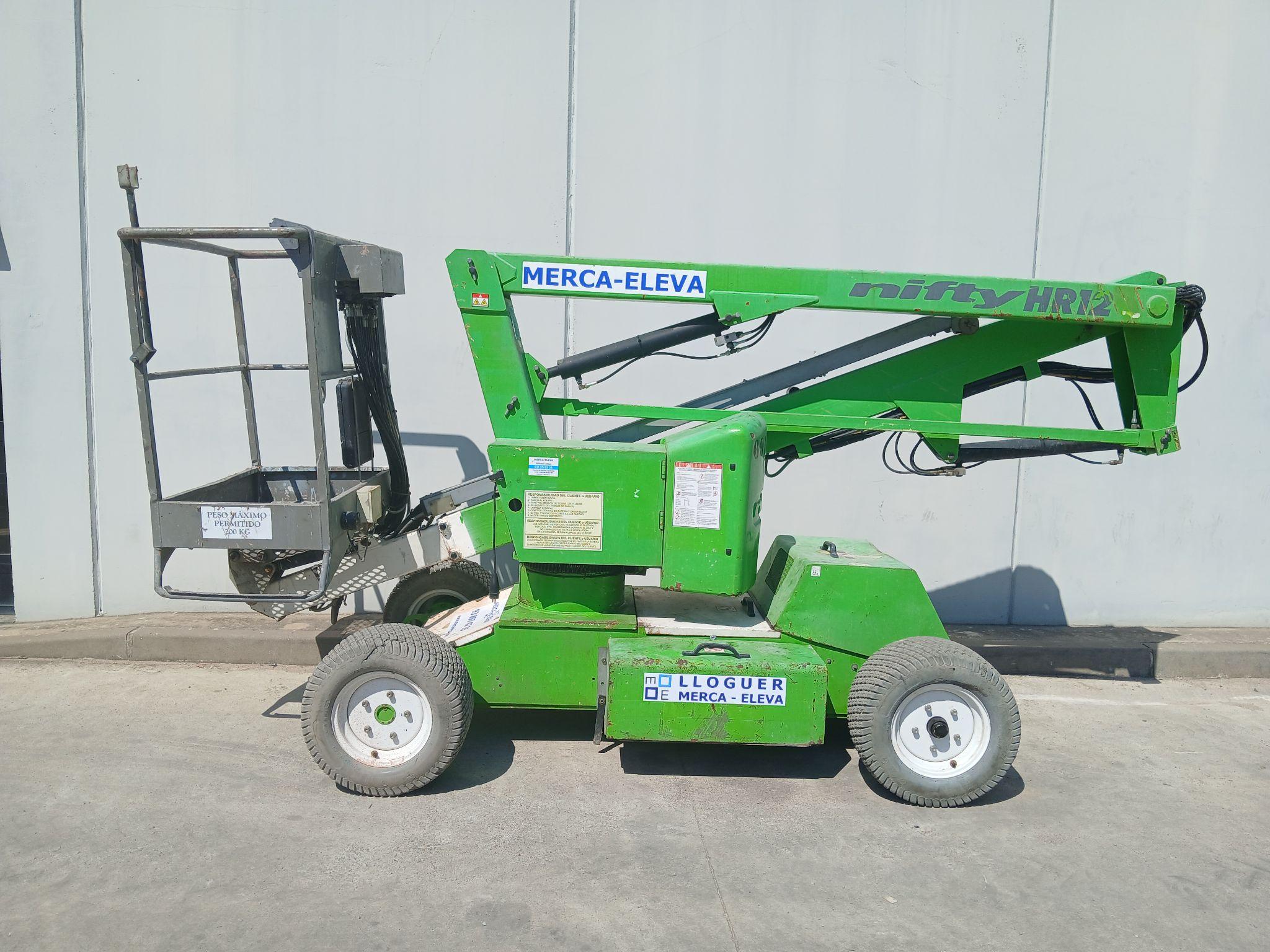 Niftylift HR12NDE PLATAFORMA ARTICULADA ELECTRICA 12 MT