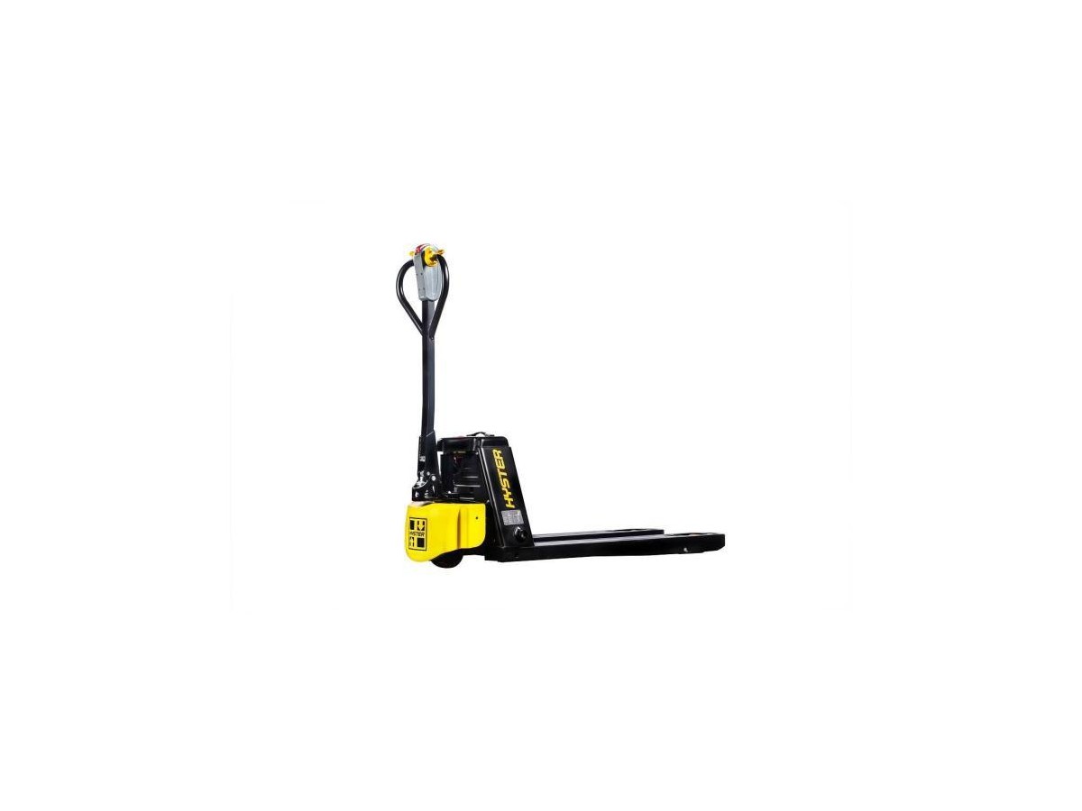 Transpaleta batería de litio conductor a pie Hyster PC1.5 Ancho Frutero