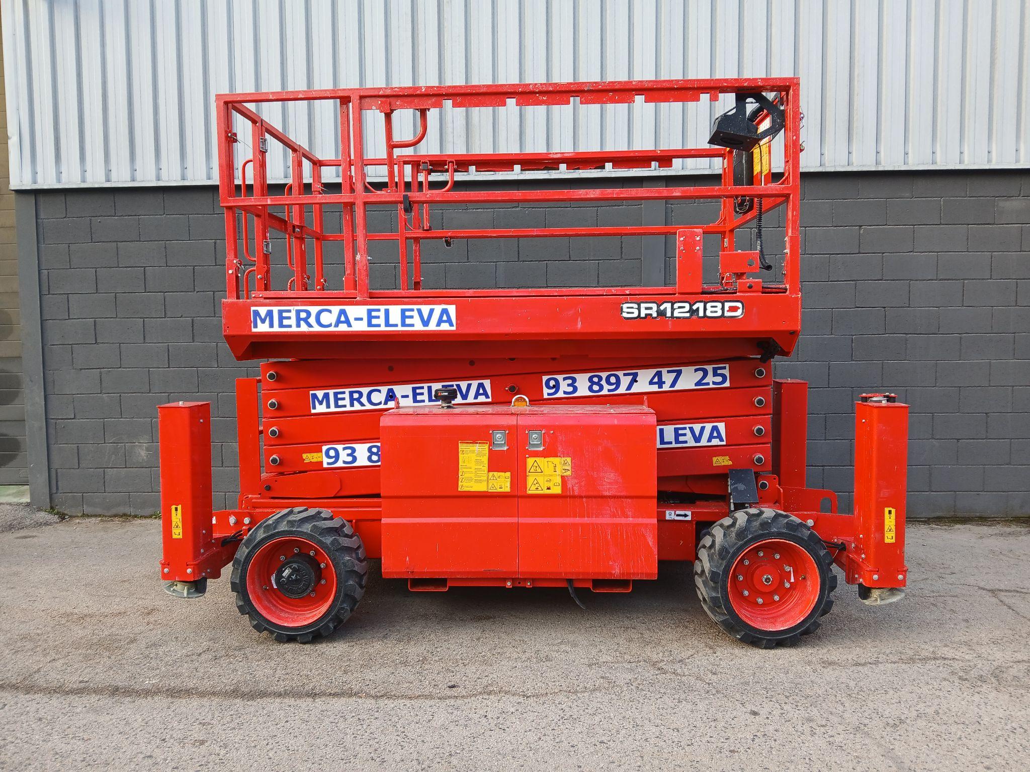 LGMG SR1218D PLATAFORMA TIJERA DIESEL 14 MT