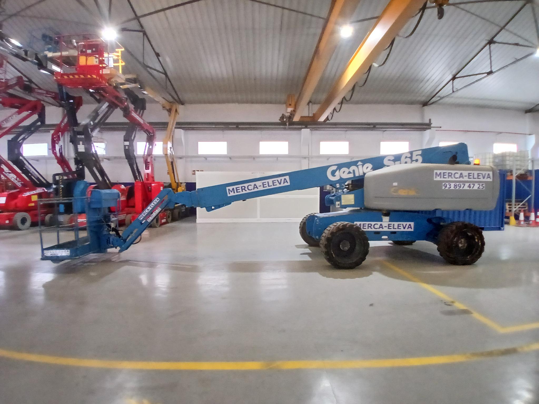 Genie S-65 PLATAFORMA TELESCOPICA DIESEL 22 MT